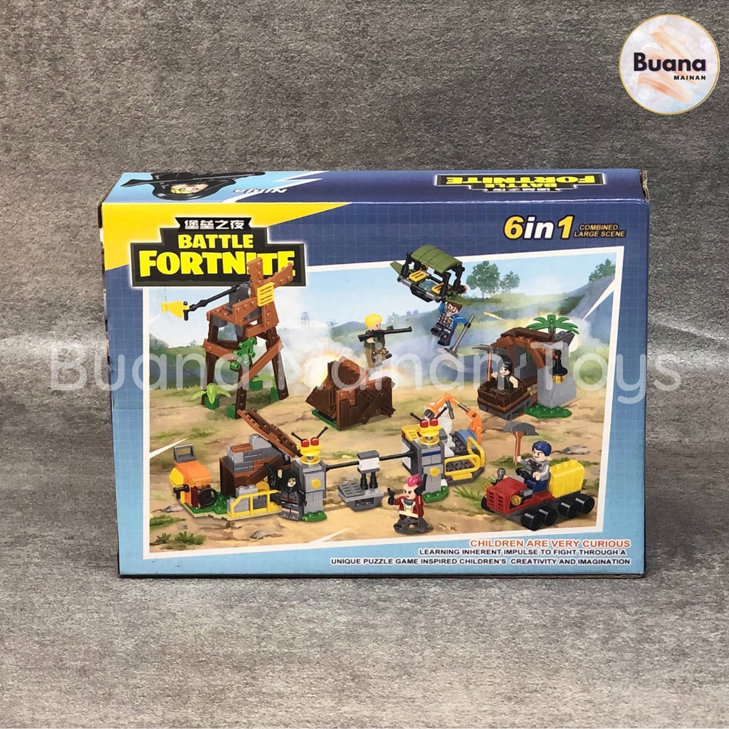 BRICKS FORTNITE KARAKTER GAME MINI FIGURES BRICK MAINAN EDUKASI ANAK BUILD CREATOR 89142