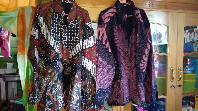 Wirayudha Kemeja Batik Pria Lengan Panjang Full Furing Bahan Katun Sragenan