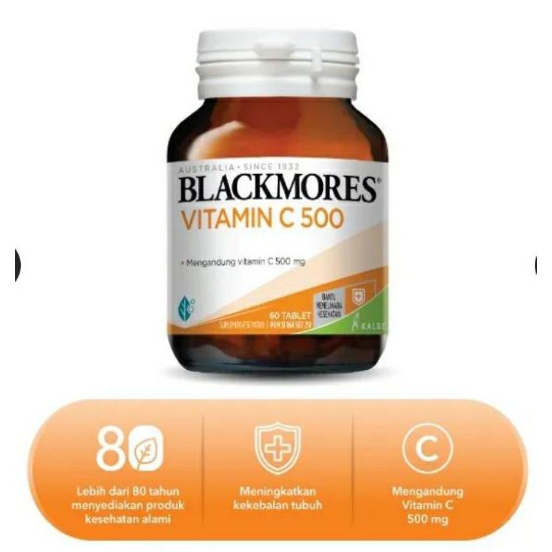 PROMO BLACKMORES Vitamin C 500 60 Tablet Free Bio C 1000 30