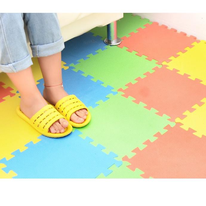 zdw-42  Playmat Matras Karpet Puzzle Polos Alas Lantai Santai Bayi Merangkak Bayi Bermain