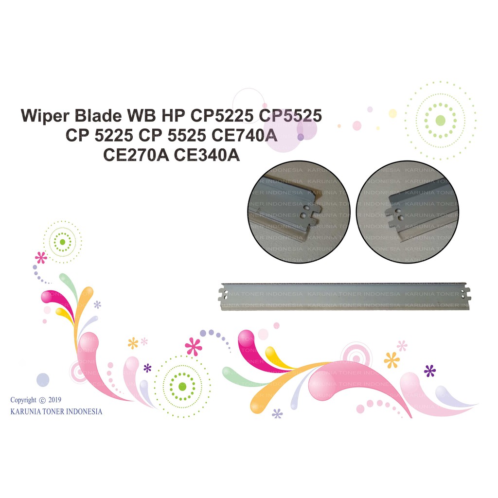 Wiper Blade WB HP CP5225 CP5220 CP5525 5225 5525 5220 650A 651A 307A