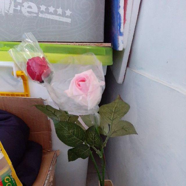 Af05 Kuncup Bunga Mawar Artificial Setangkai Mawar Cantik