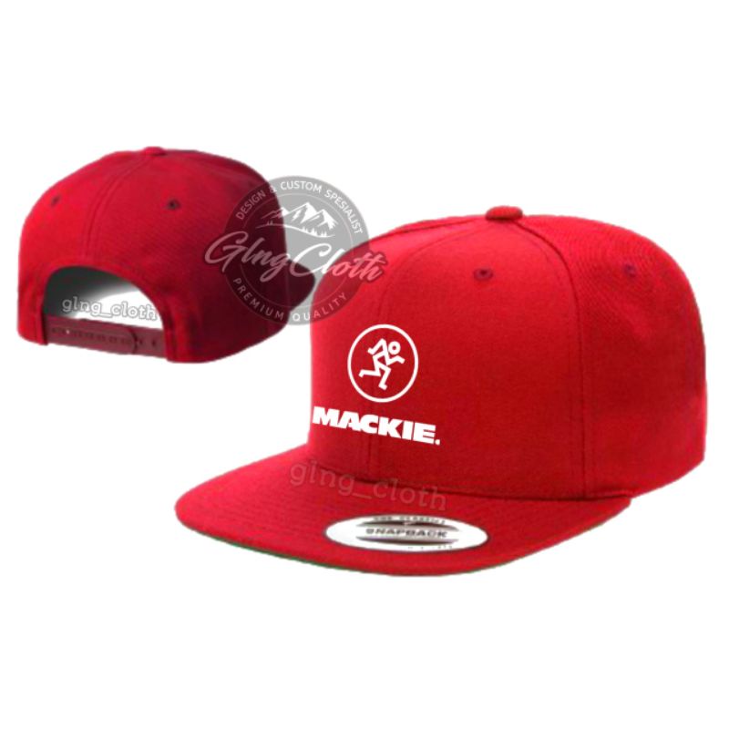 Topi Mackie Snapback - Topi Pria/Hiphop/Snapback Mackie Sound