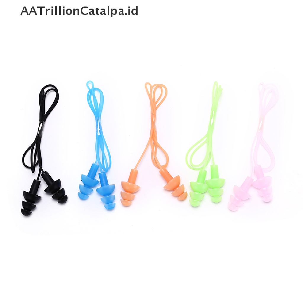 Earplugs Bahan Silikon Untuk Olahraga Air