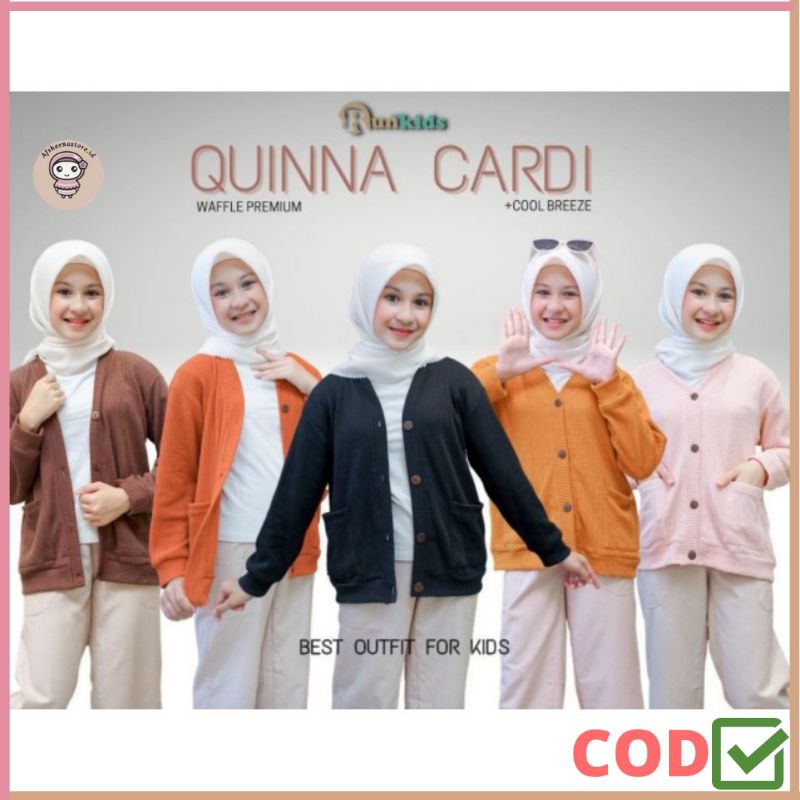 Afsheenastore Quinna Cardi By Runkids / Ready Size S