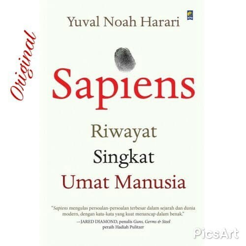

❤BISA COD❤ Buku Sapiens By Yuval Noah Harari