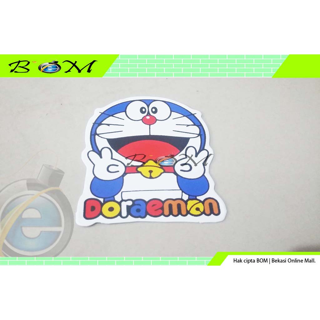 Stiker Sticker Motor Mobil Gambar Kartun Doraemon M5 Shopee