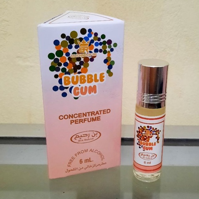 Parfum BUBBLE GUM Minyak Wangi Roll On Kemasan 6ml