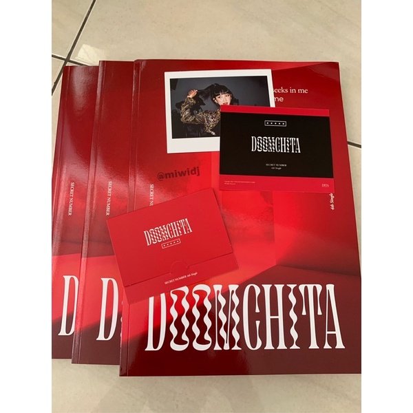 READY STOCK ALBUM PHOTOCARD PC SECRET NUMBER UNSEALED DOOMCHITA LEA DITA JINNY MINJI SOODAM ZUU