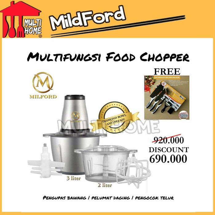 Food Chopper Milford FP200 / Magic Chopper MILFORD