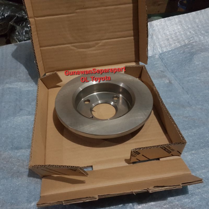 PIRINGAN REM DEPAN DISC BRAKE TOYOTA AGYA  THN 2012 TYPE MANUAL ORIGINAL
