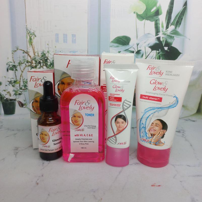 PAKET FAIR&amp;GLOW LOVELY LENGKAP