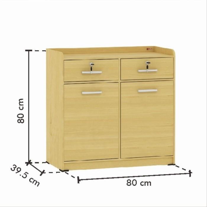 Kabinet lemari penyimpanan / meja dapur / meja kitchen 80 cm