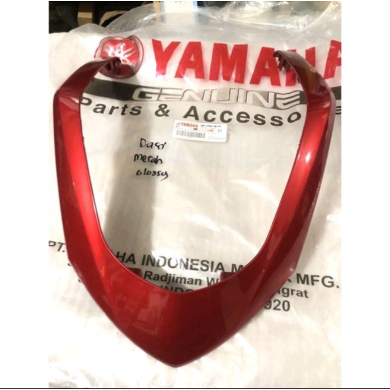 Cover Front Dasi Alis Brengos Nmax Merah Glossy Original Yamaha