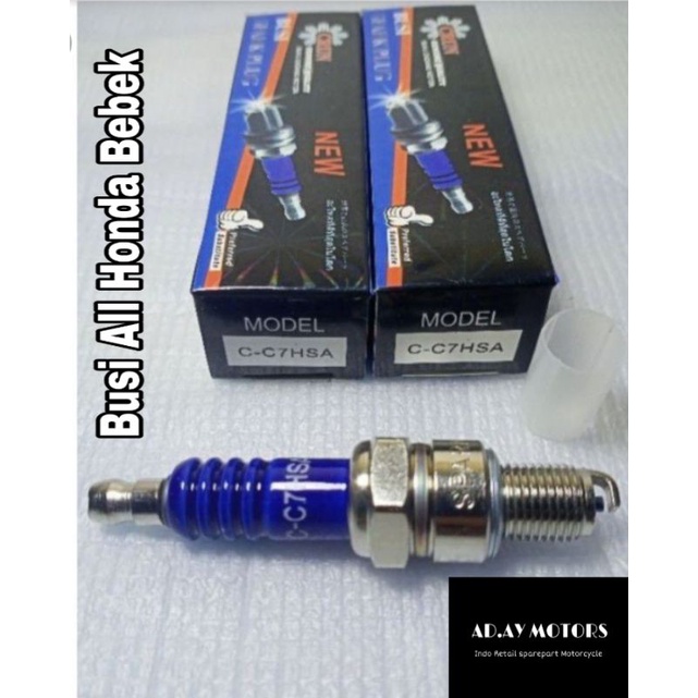 Busi C7HSA Racing All bebek honda supra grand kharisma