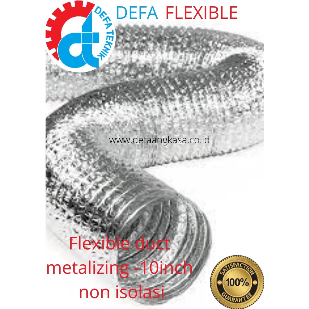 Jual Defa Flexible Duct Flexible Duct 10 Inch Metalizing Non