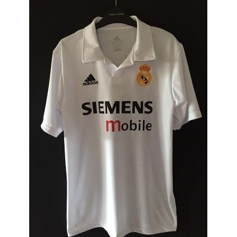 Jersey Retro Real Madrid Home 2002-03