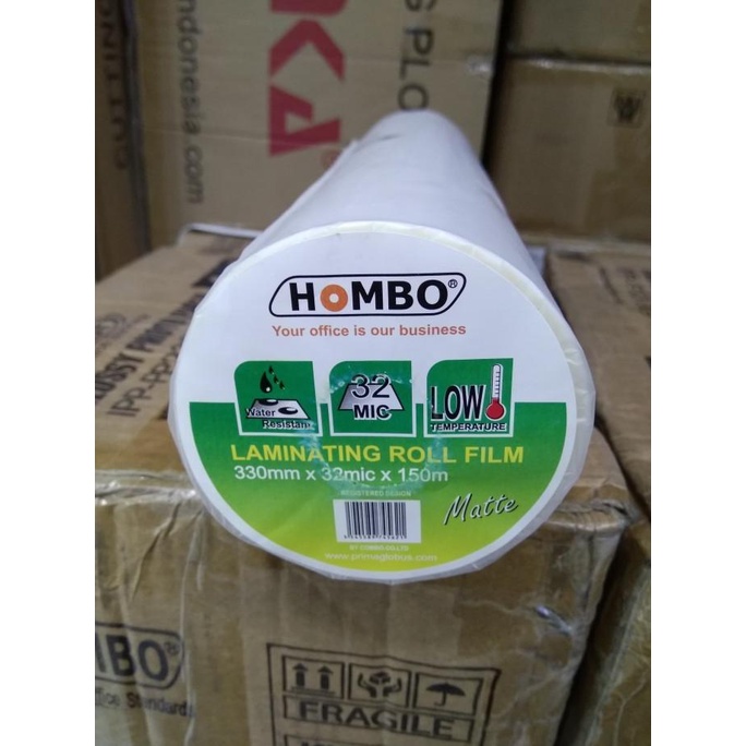 

Plastik laminating Roll Doff / Matte Merk Hombo
