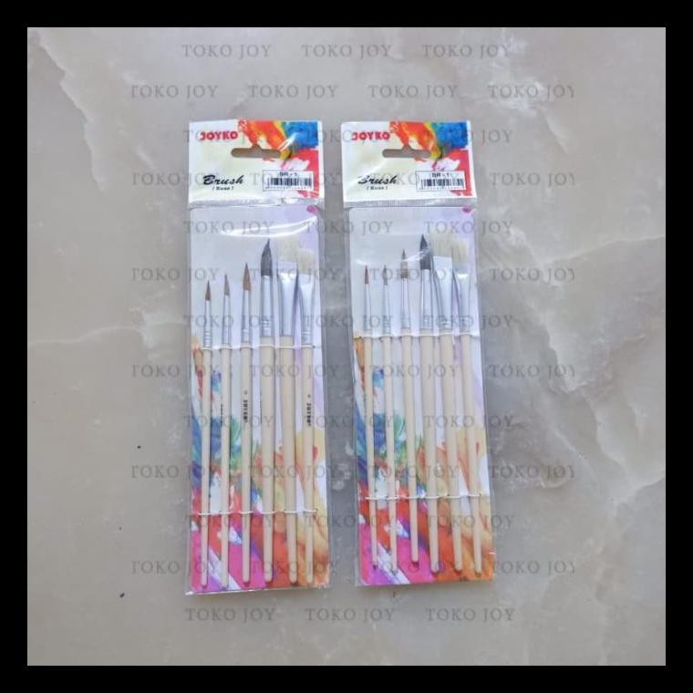 

Terlaris Kuas Lukis Joyko Br1 Br-1 Kuas Cat Air