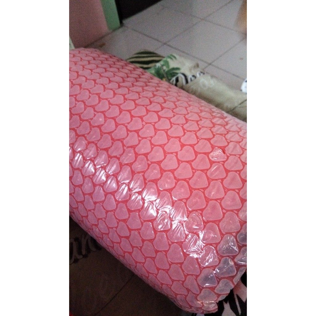 

Bubble wrap METERAN HAPPY PINK Motif LOVE Muliapack special valentine