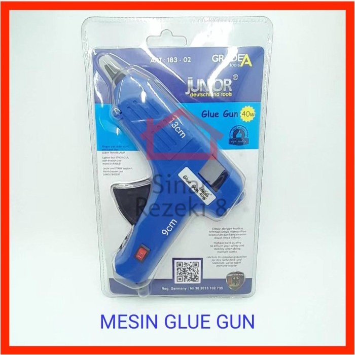 

Mesin Glue Gun / Alat Tembak Lem Bakar Hot Melt Lilin