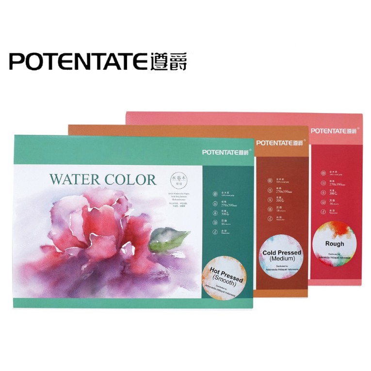 

Potentate Watercolour Pad (CP / HP / R)
