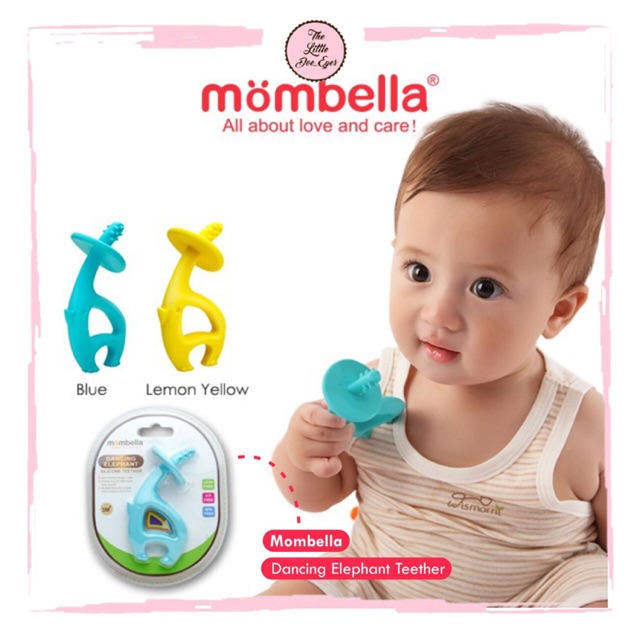 [READY] Mombella Dancing Elephant / Squirrel Teether