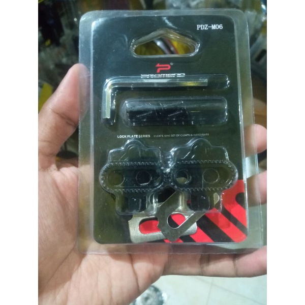 Tapal cleat pedal sepeda MTB