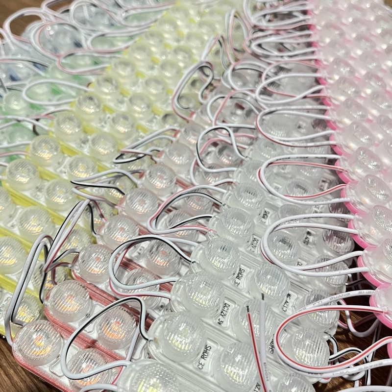 (BISA COD) LED Modul 3 Mata 3W 12V 24V Premium Waterproof