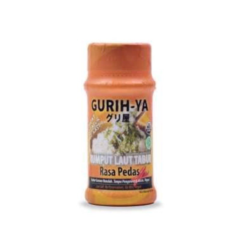 Gurihya original anti GTM BOTOL / Gurih-ya original / Gurih-ya abon rumput laut original 45gr mpasi