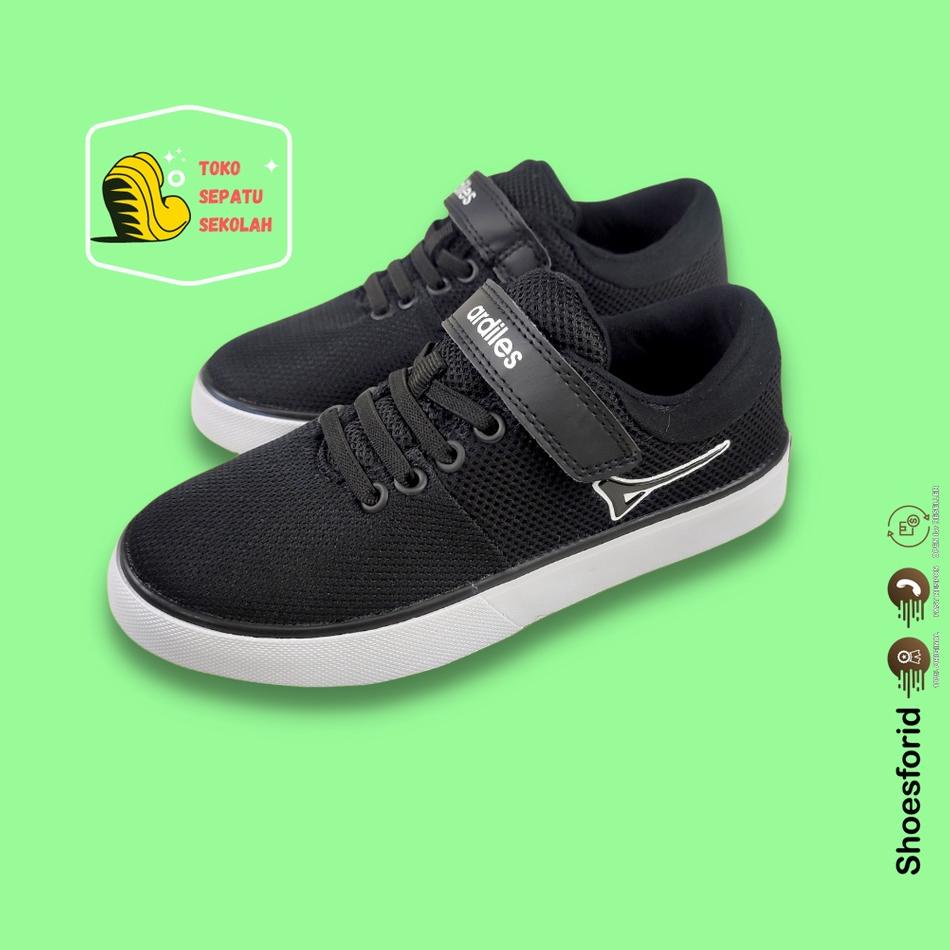 ♛ SEPATU SEKOLAH ANAK LAKI LAKI ARDILES YOREN // ARDILES GREYJOY ➻