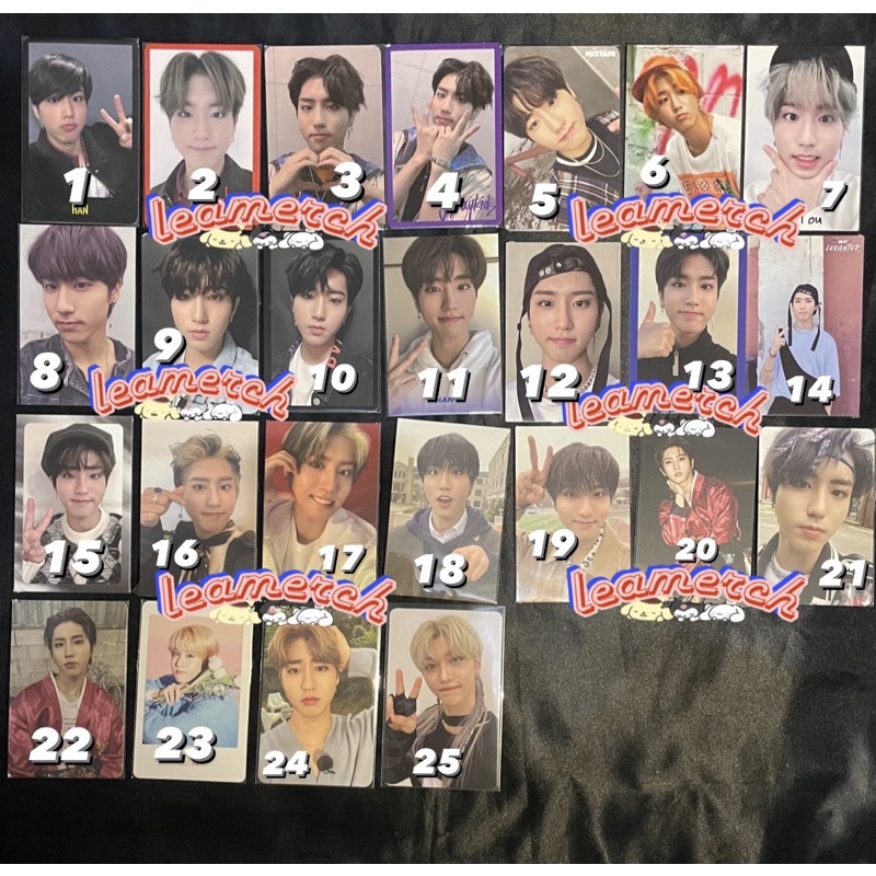 Stray Kids pc photocard mixtape miroh cle yellow wood levanter go life in live limited han jisung fe