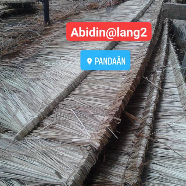 Atap alang alang 20pcs/atap gazebo/atap saung/peredam atap spandek