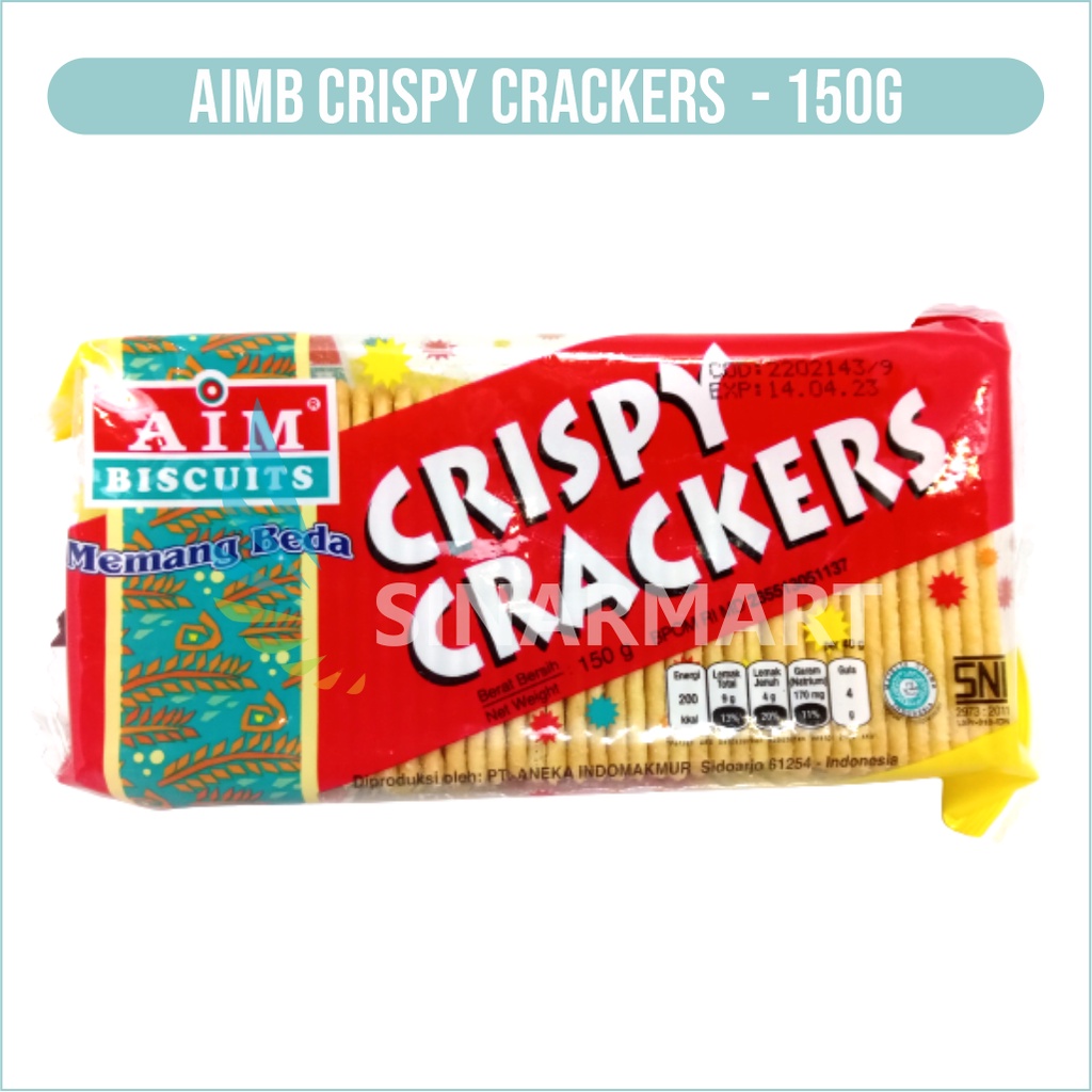 

AIM CRISPY CRACKERS 150 GRAM