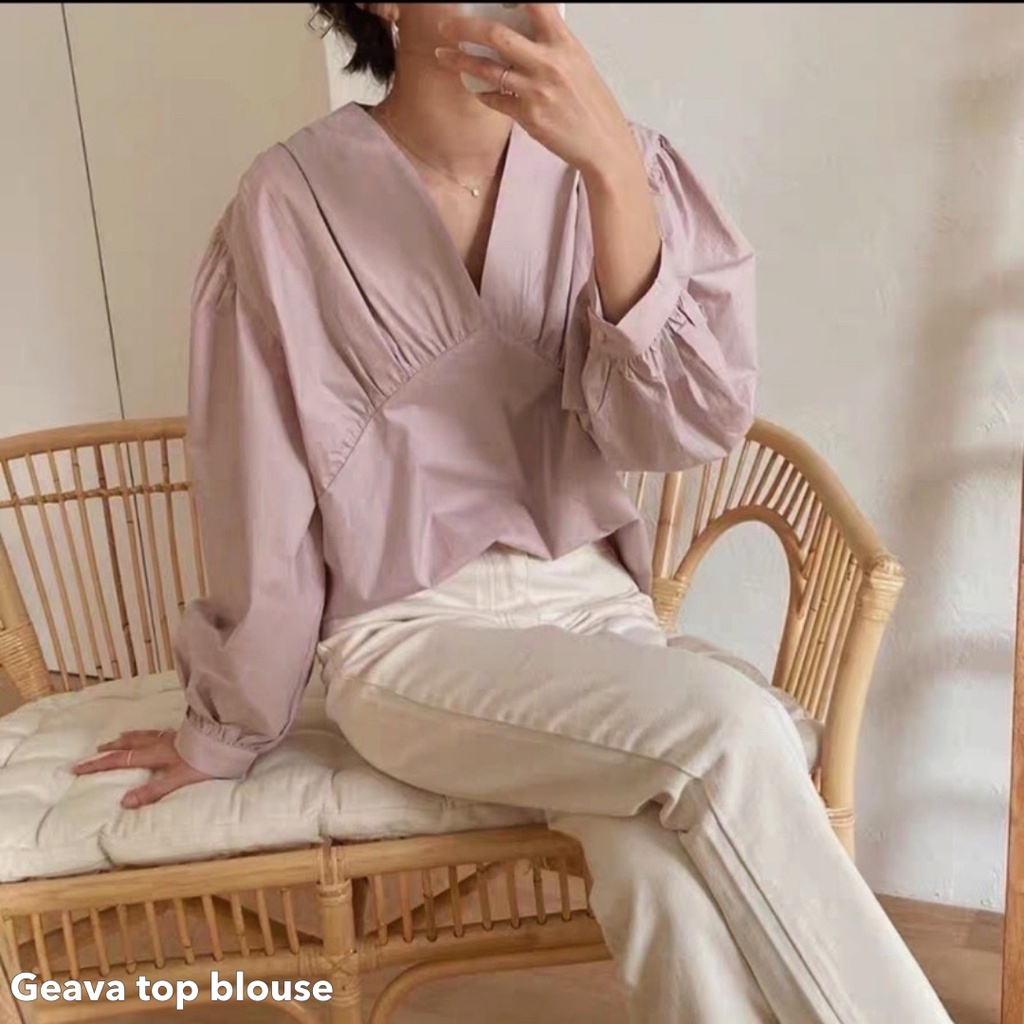 Geava top blouse -Thejanclothes