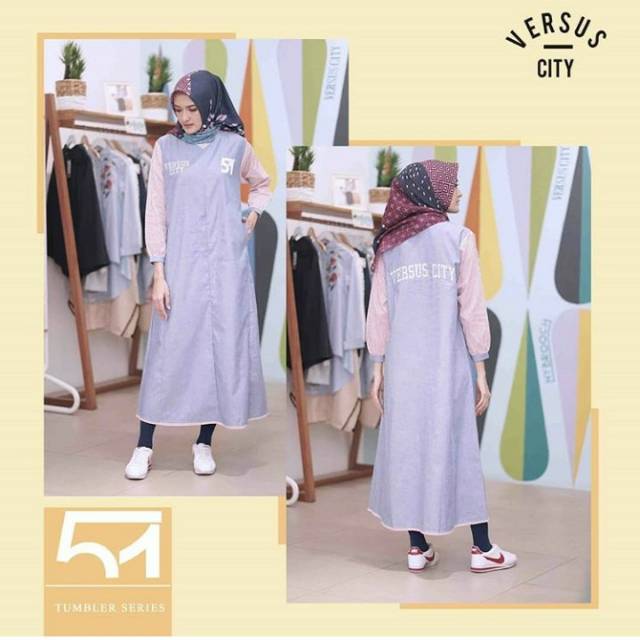 Versus City - Tumbler dress blue denim