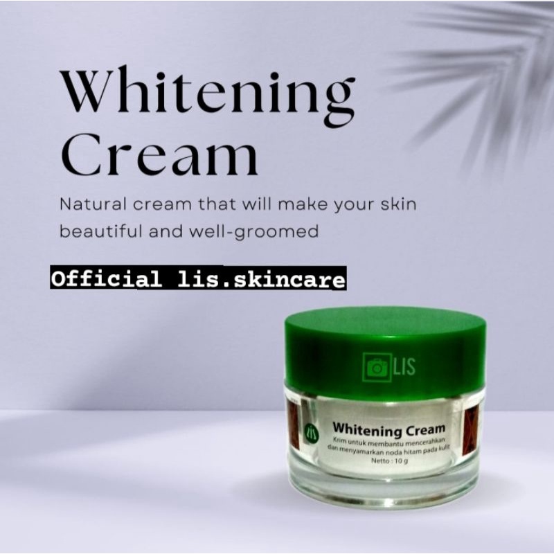 Lis skincare Whitening cream dr.listiani (BPOM&amp;HALAL)