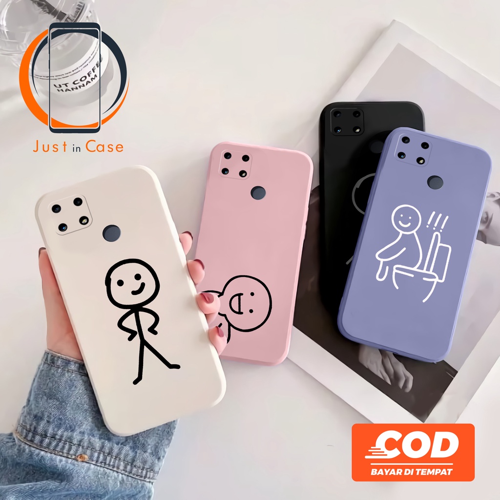 Softcase Macaron TPU (UV19) Realme 8/8 PRO 8i 7 7i 7 PRO 6 6 PRO 5 5i 5PRO C25 C21Y C21 C20 C17 C15 C12 C11 C3 C2 NARZO 20 PRO 30A