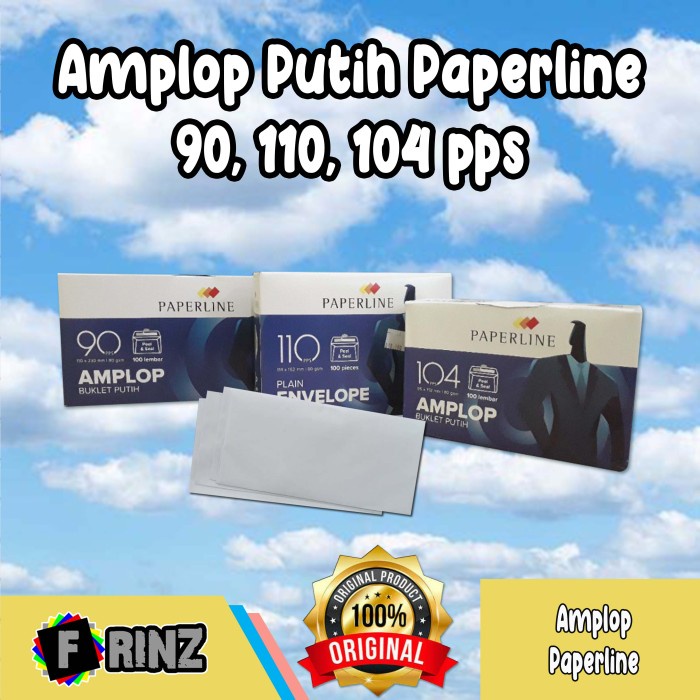 

Cuci Gudang Atk ~ ( Per Pak ) Amplop Putih 104 / 110 / 90 Pps Hot Sale