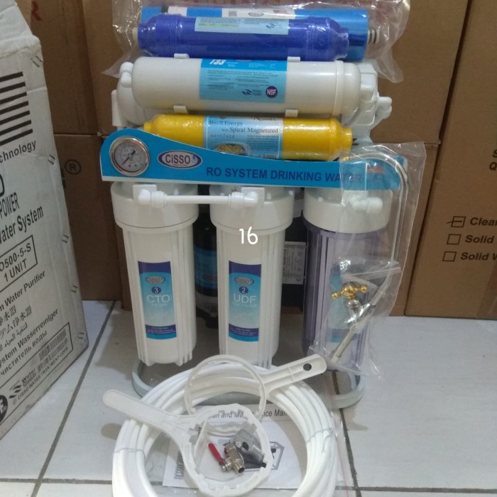 Mesin ro Cisso 500 gpd 7 step