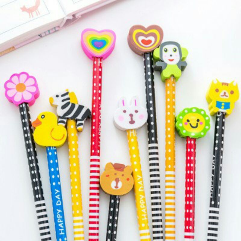 

PENSIL PENGHAPUS BONEKA ECER