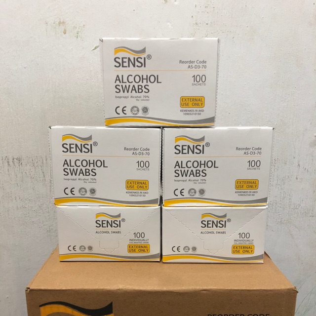 Sensi Alcohol Swabs