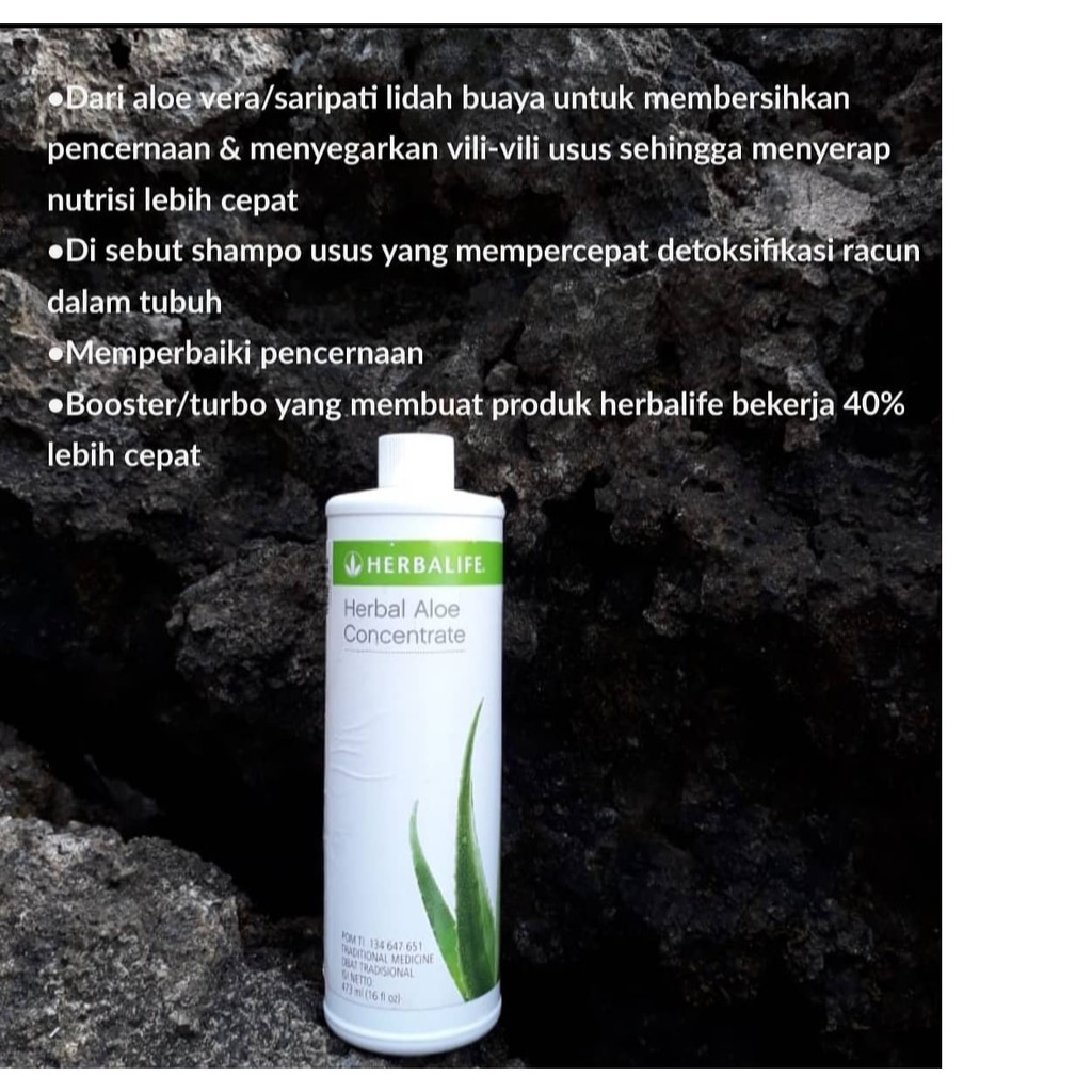 Barcode Utuh Herbal Aloe Concentrate Indonesia