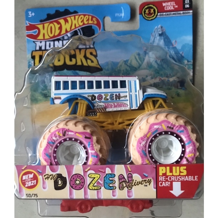 Hot Wheels Monster Trucks Dozen Delivery