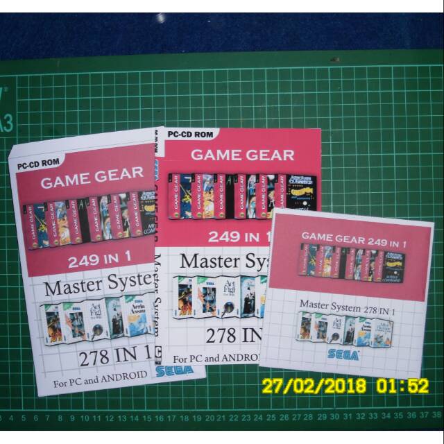 Sega Master System & Game Gear collection