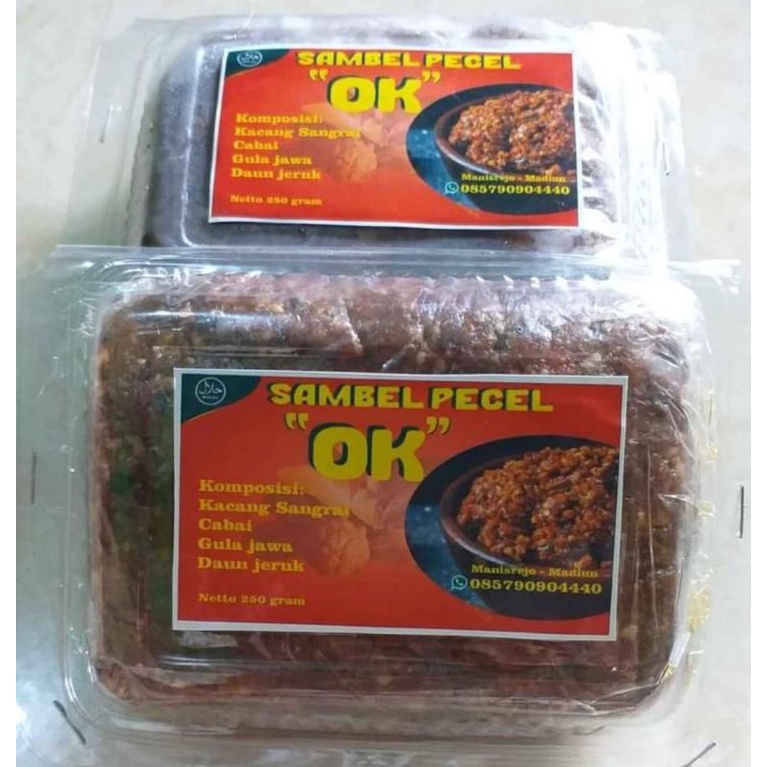 

Sambal Pecel Khas Madiun