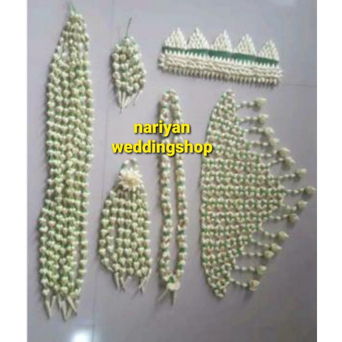 Melati Pengantin Sunda Halus Premium/Ronce Bunga Melati Sunda Palsu/Bunga Melati Imitasi
