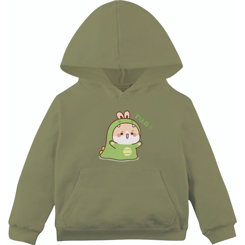 HOODIE ANAK PEREMPUAN MONSTER RUA / HOODIE ANAK PEREMPUAN TEBAL