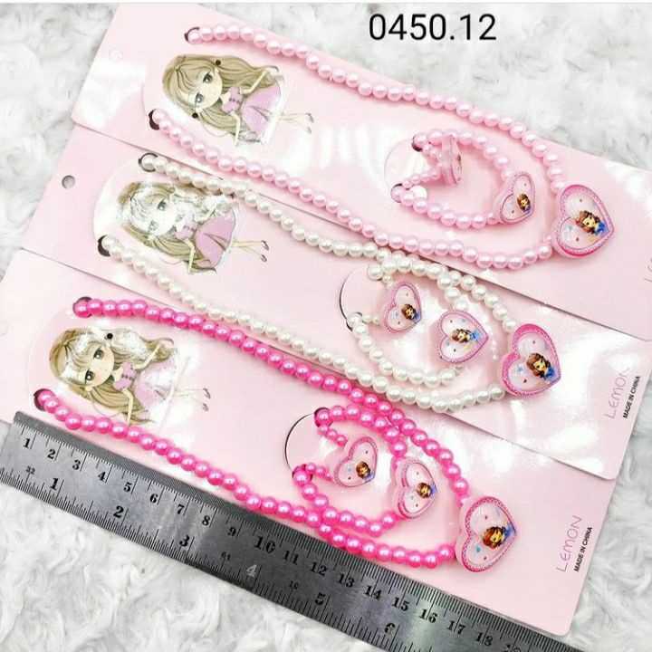 [ECERAN] KALUNG SET ANAK MUTIARA