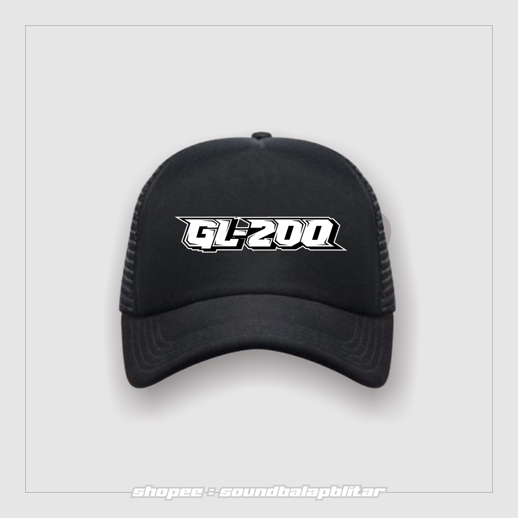 Topi GL200 Snapback Topi Racing Motor Soundbalapblitar